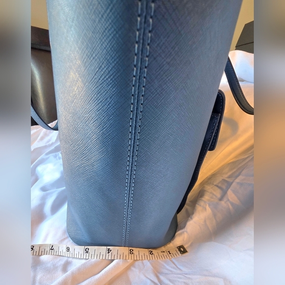 Michael Kors Elegant Blue Tote - Picture 7 of 10
